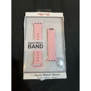 Primo Apple‎ Watch Band Fits Series 1 , 2 And 3 38mm Color pink NEW